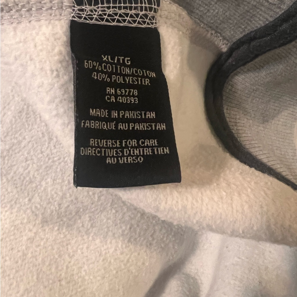 Champs Sports Men’s Heavyweight Full Zip Hoodie Kangaroo Pocket GREY XL - Picture 7 of 7